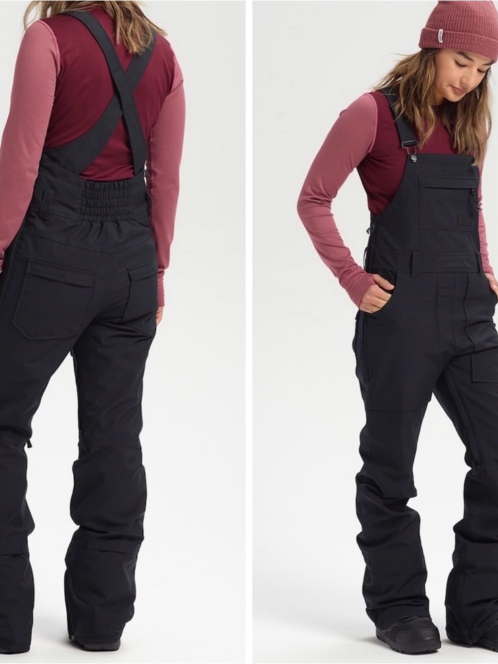 Burton Avalon Bib Overall Snow Winter Weather Insulated Ski Pants sz S